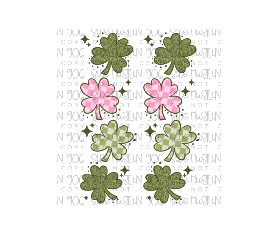 Lucky Sleeve-Ready to Press Transfer