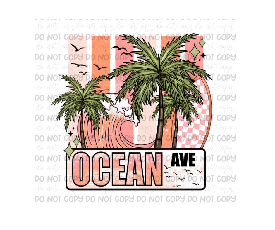 Ocean Ave-Ready to Press Transfer