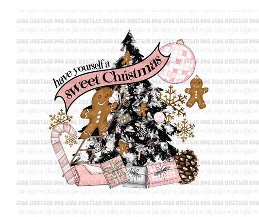 Sweet Christmas-Ready to Press Transfer