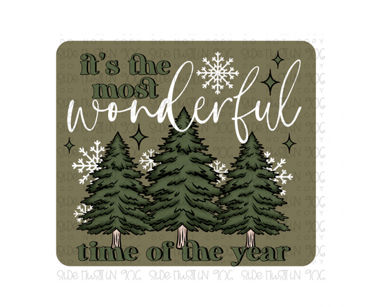 Most Wonderful time of the Year-Ready to Press Transfer