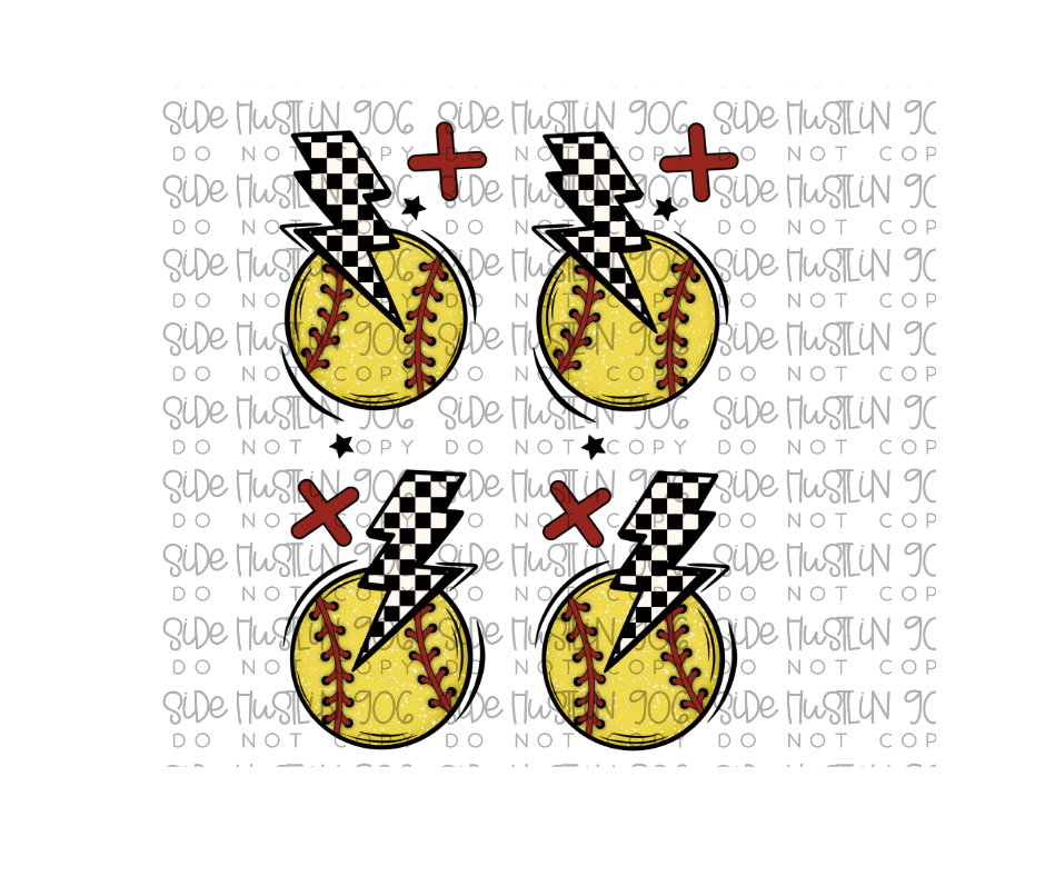 Softball Sleeves-Ready to Press Transfer