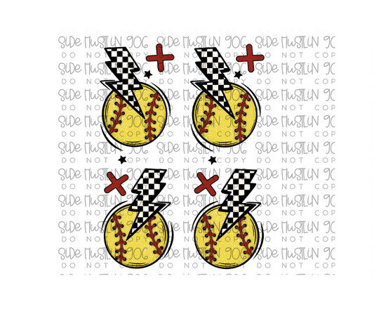 Softball Sleeves-Ready to Press Transfer