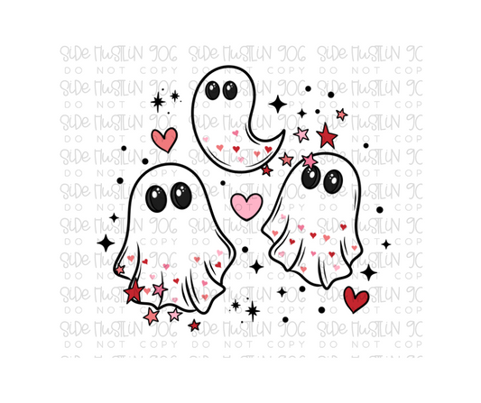 Vday Ghosties-Ready to Press Transfer