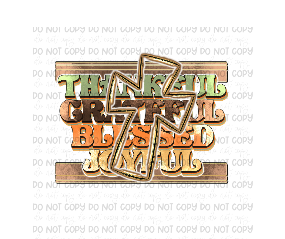 Thankful Grateful-Ready to Press Transfer