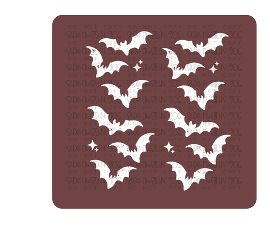 Freakin Bats Sleeve White-Ready to Press Transfer