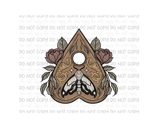 Floral Planchette-Ready to Press Transfer