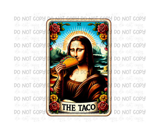 The Taco card-Ready to Press Transfer