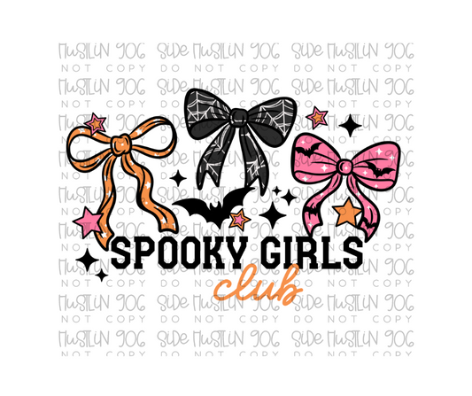 Spooky Girls Club-Ready to Press Transfer