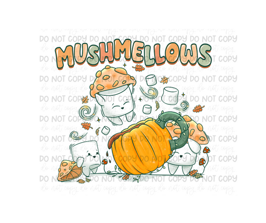 Mushmellows-Ready to Press Transfer