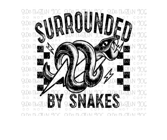 Surrounded by Snakes-Ready to Press Transfer