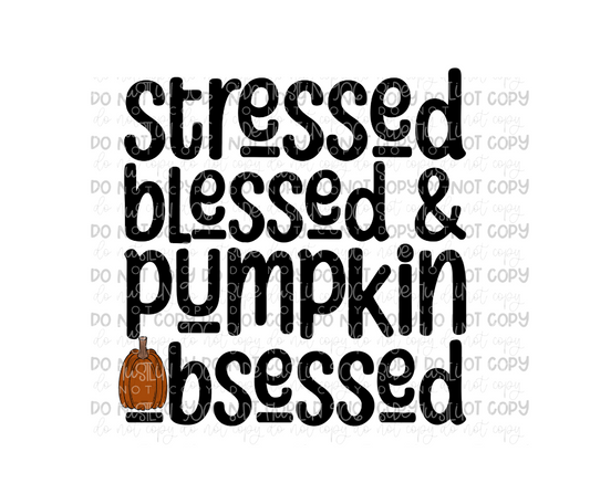 Stressed Pumpkin-Ready to Press Transfer