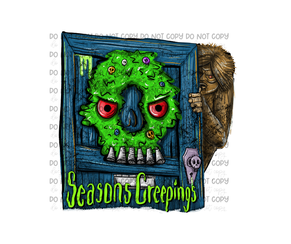 Seasons Creepings-Ready to Press Transfer