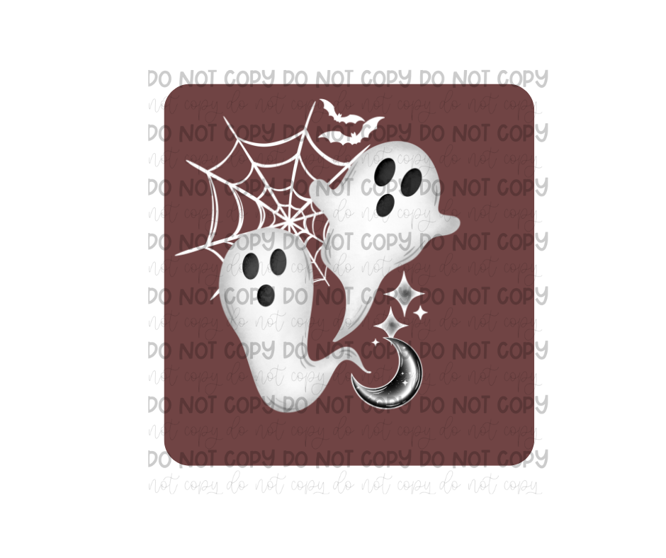 Spooky Ghost white-Ready to Press Transfer