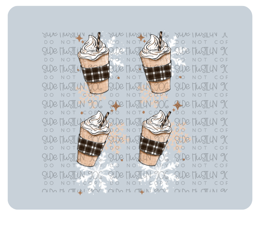 Freezing Season Coffee Sleeve-Ready to Press Transfer