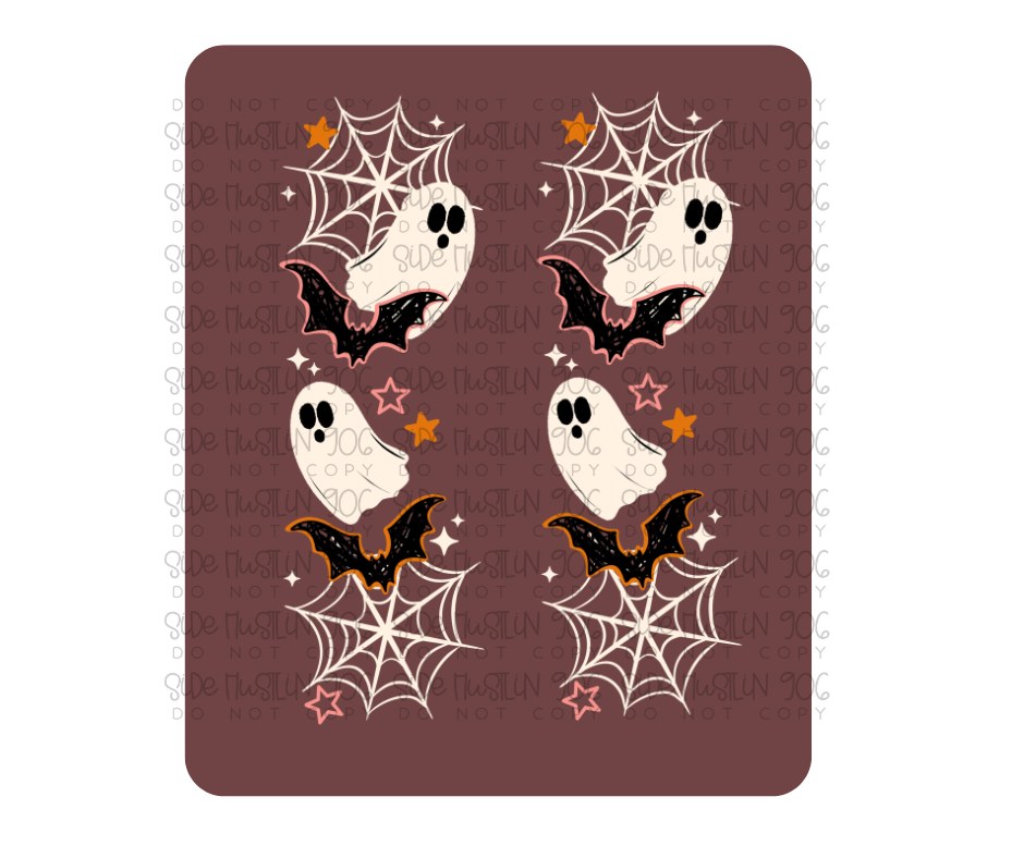 Boo Varsity Sleeve-Ready to Press Transfer