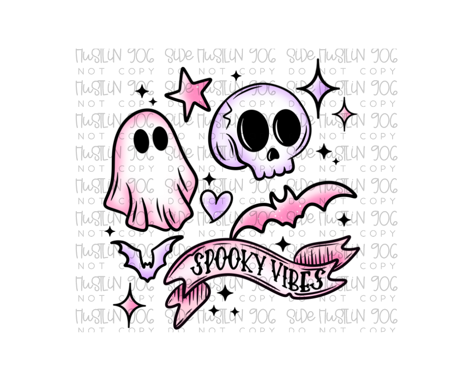 Spooky Vibes-Ready to Press Transfer