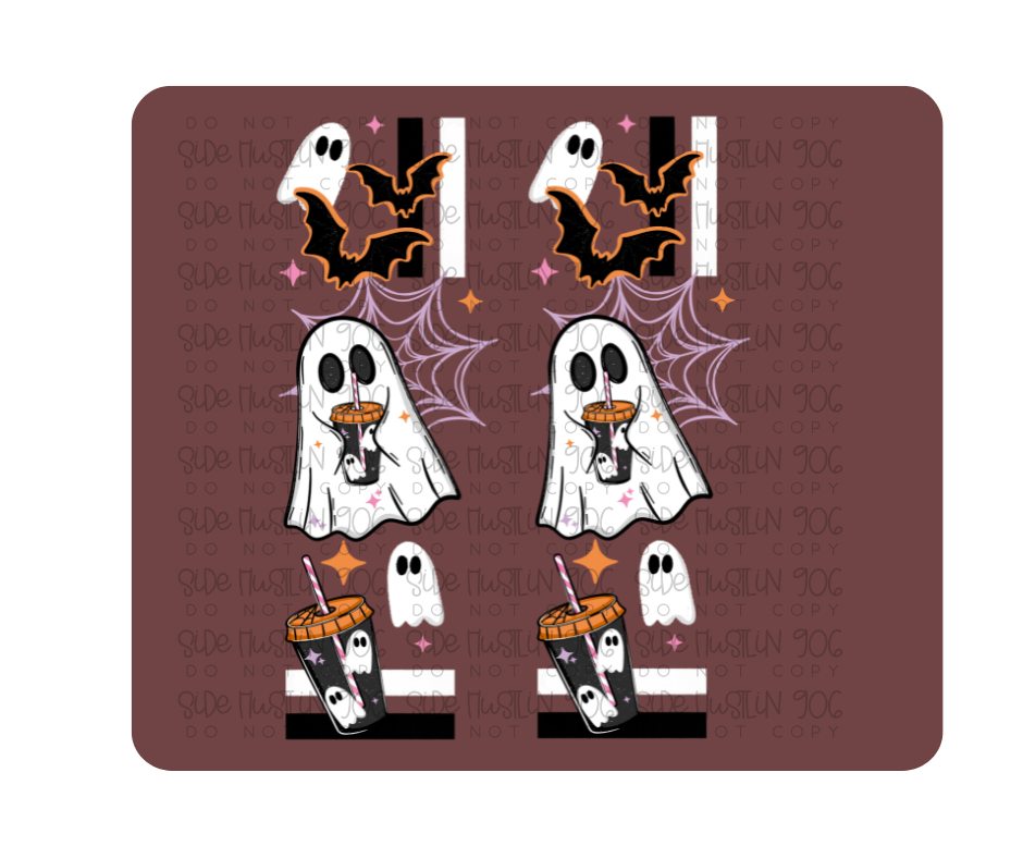 Ghouls Just Want Iced Coffee Sleeve-Ready to Press Transfer