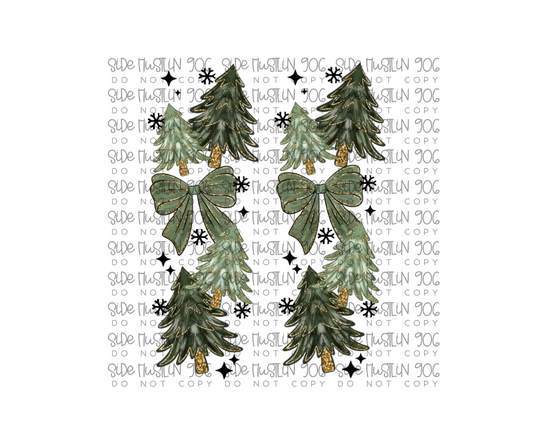 Farm Fresh Trees Sleeve-Ready to Press Transfer