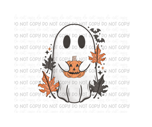 Fall ghostie-Ready to Press Transfer