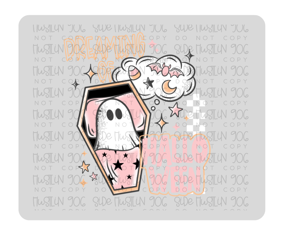 Dreaming of Halloween-Ready to Press Transfer