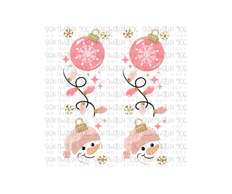 Jingle All the Way Sleeve-Ready to Press Transfer