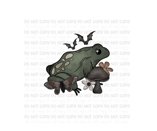 Dark toad-Ready to Press Transfer