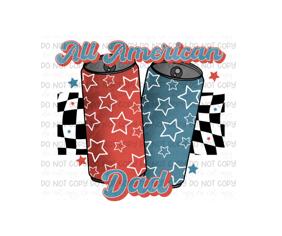 All American Dad-Ready to Press Transfer