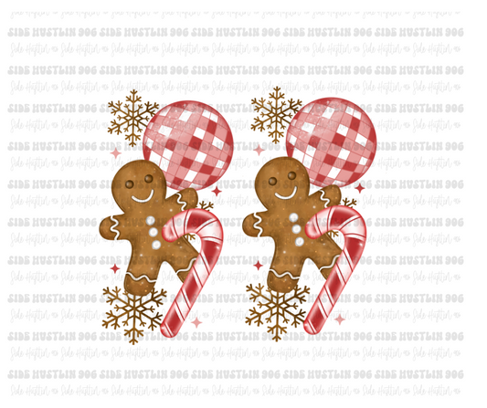 Gingerbread Lane SLEEVES-Ready to Press Transfer