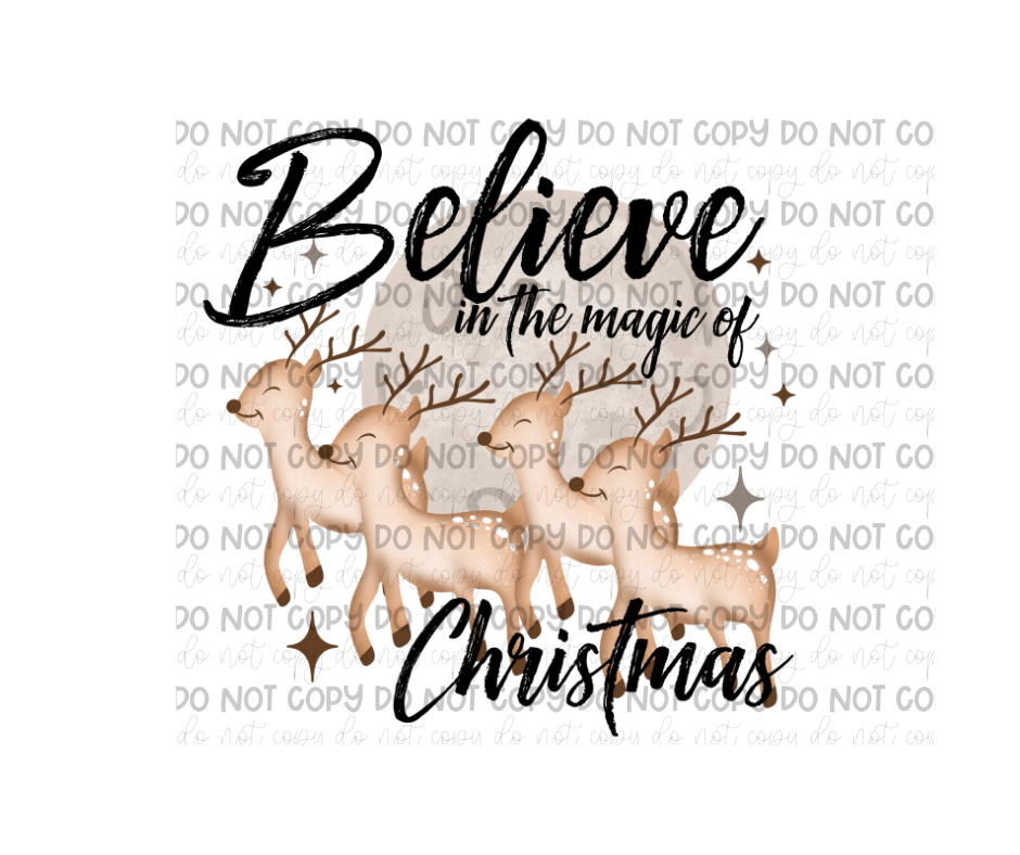 Believe in the Magic-Ready to Press Transfer