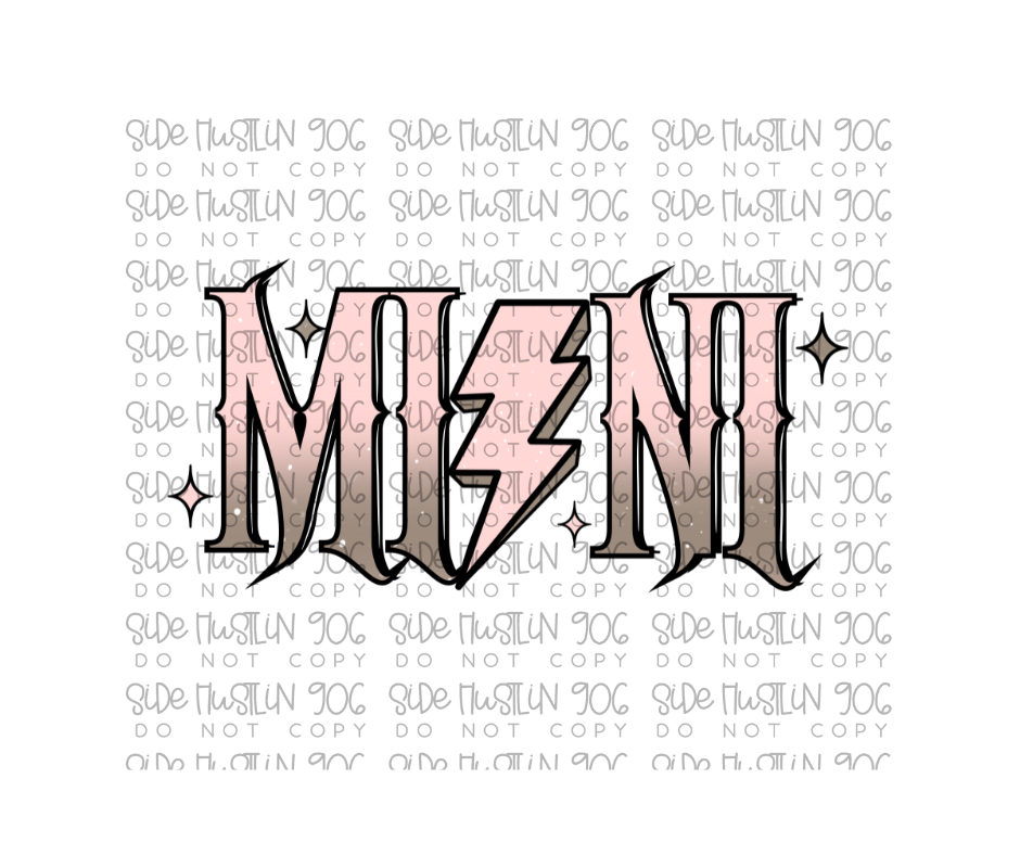 Mini-Ready to Press Transfer