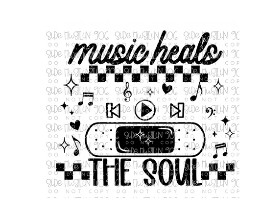 Music Heals the Soul-Ready to Press Transfer