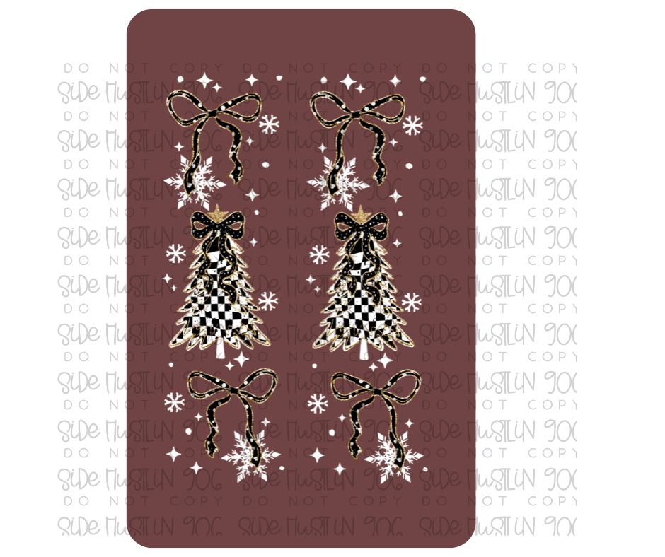 Tis the Season Sleeve White-Ready to Press Transfer