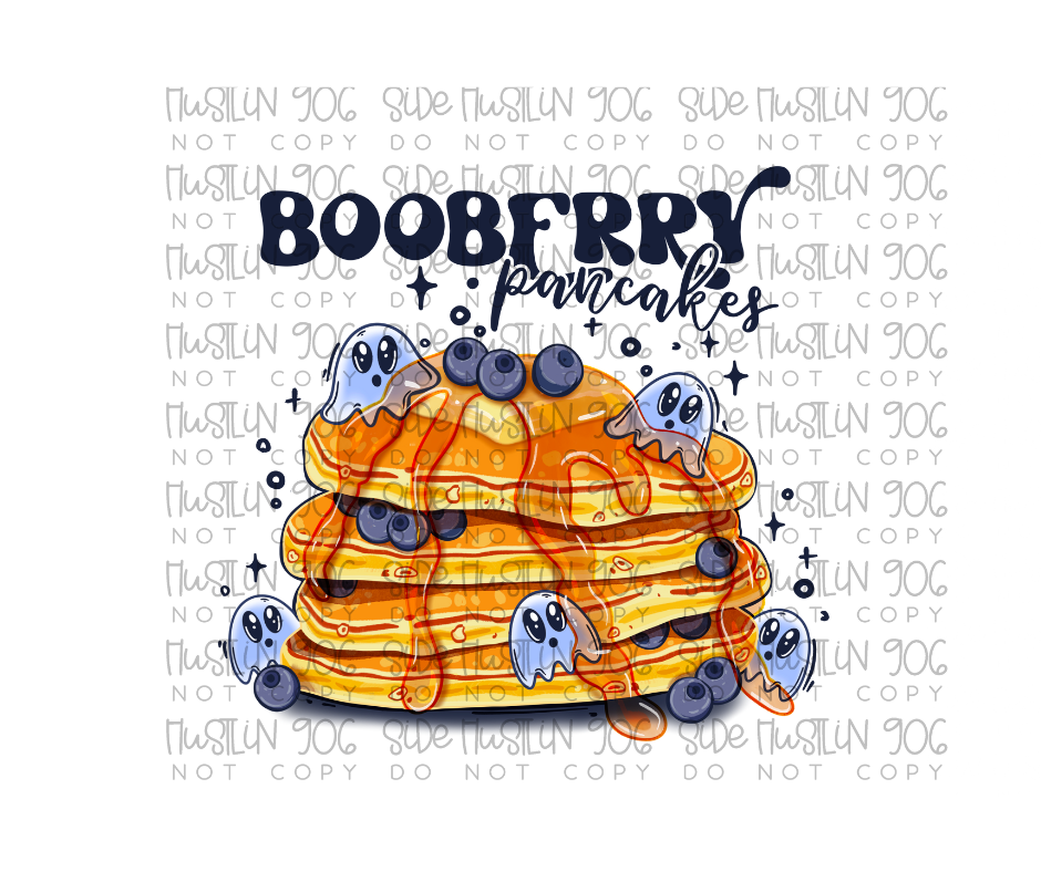 Booberry Pancakes-Ready to Press Transfer