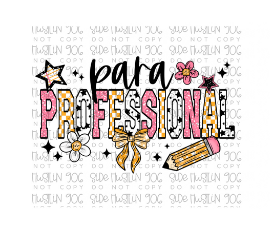 Paraprofessional-Ready to Press Transfer