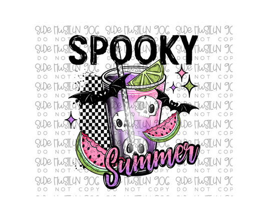 Spooky Summer-Ready to Press Transfer