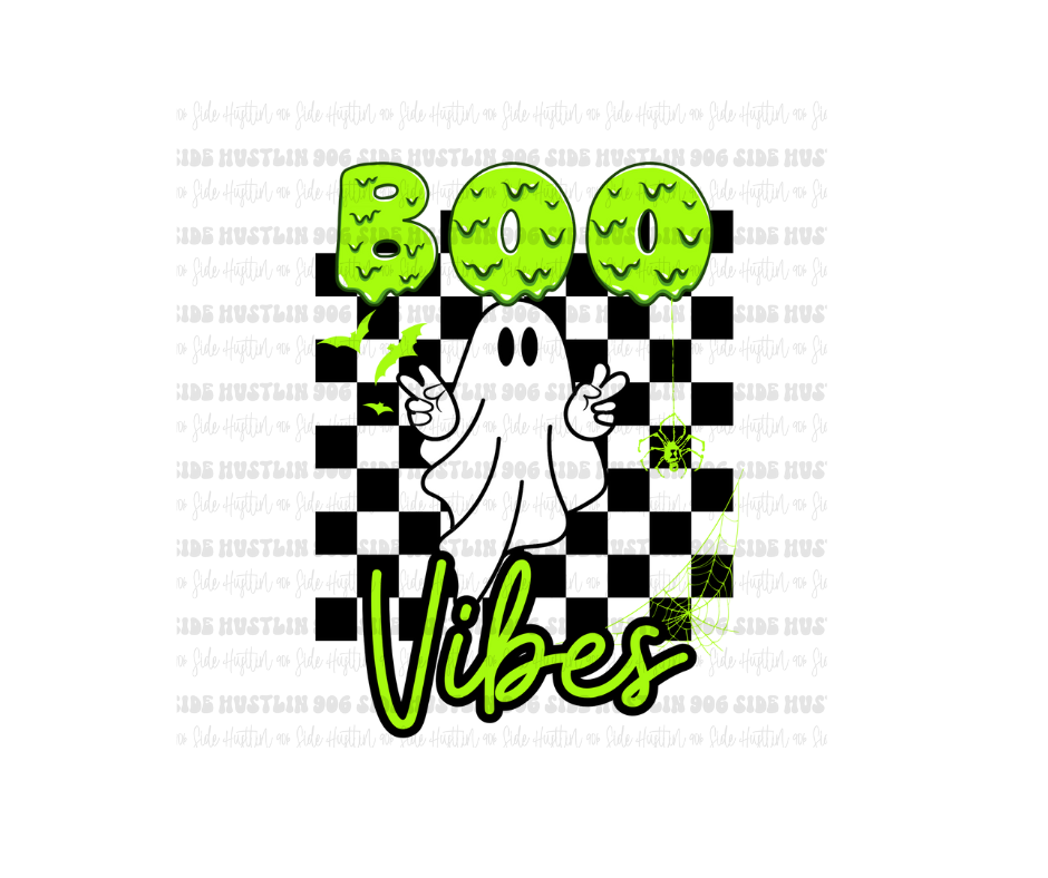 Boo Vibes-Ready to Press Transfer