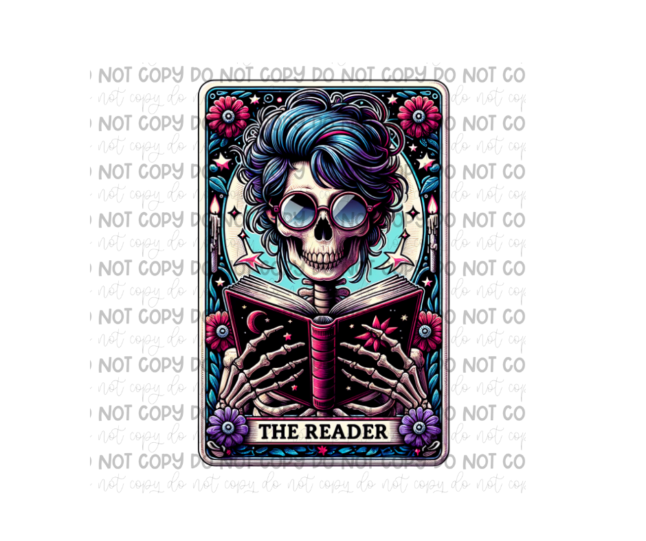 The Reader tarot-Ready to Press Transfer