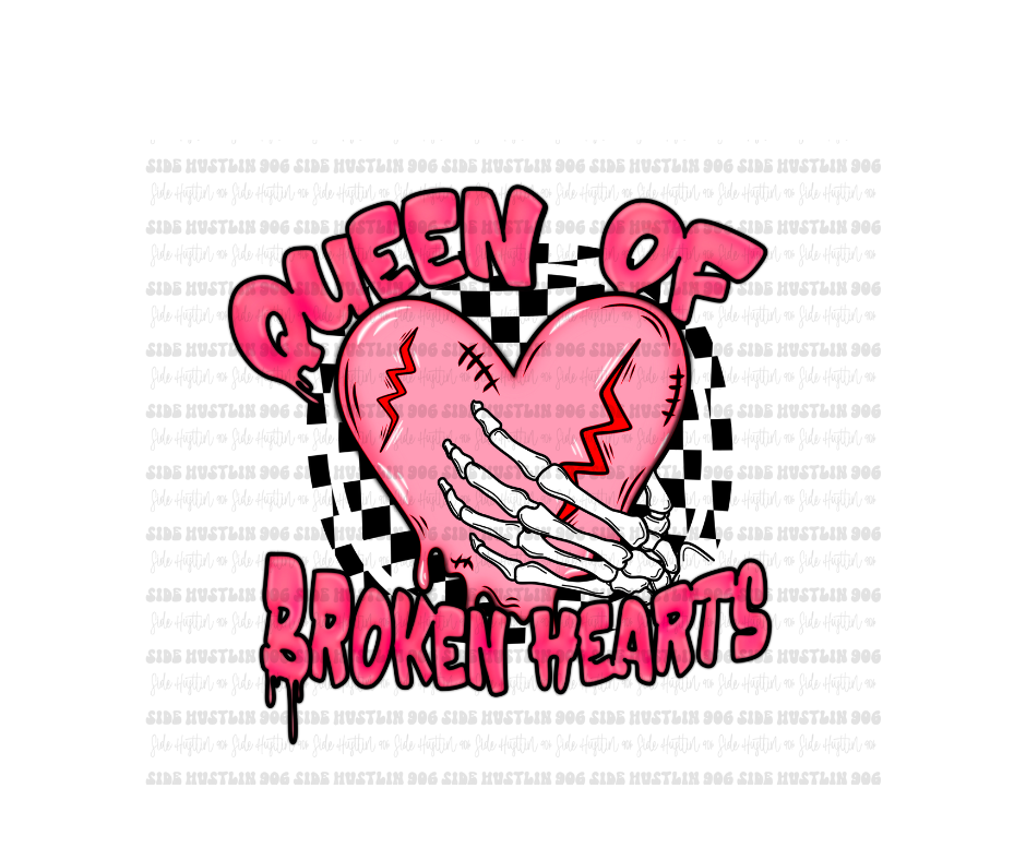 Queen of Broken Hearts-Ready to Press Transfer
