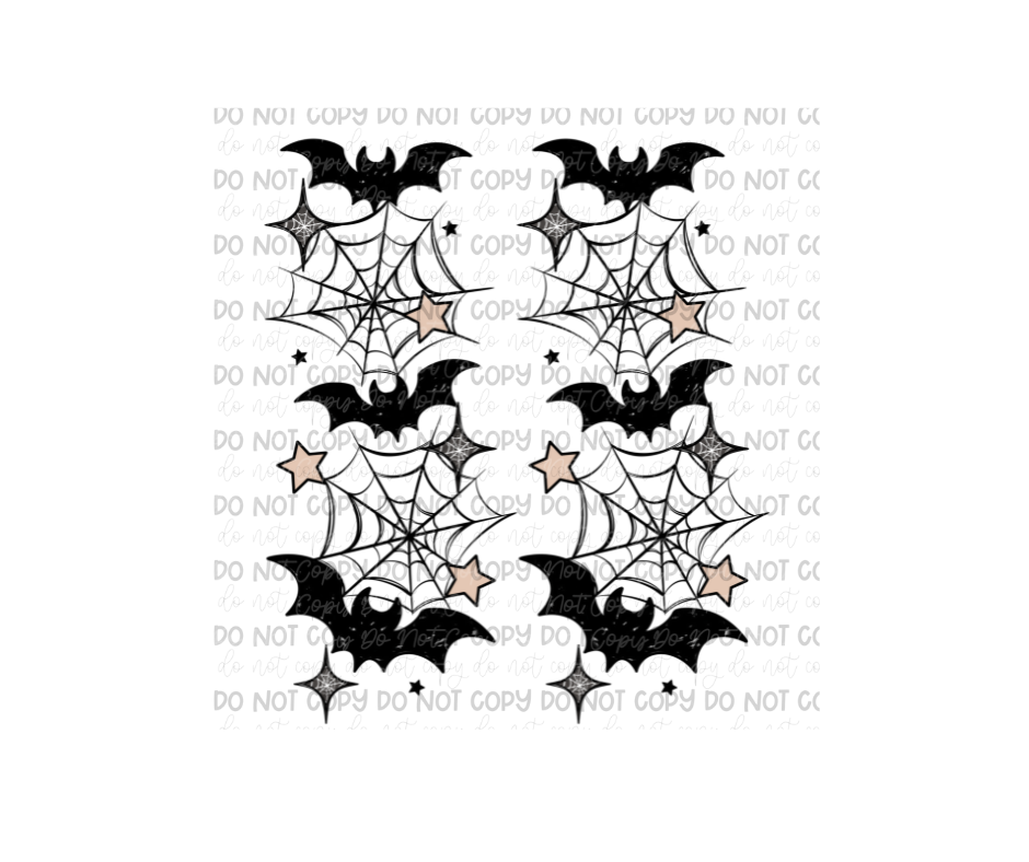 Haunt Cocoa black SLEEVES-Ready to Press Transfer