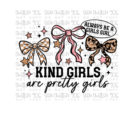 Kind Girls Pretty Girls-Ready to Press Transfer