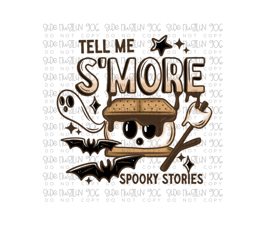 Spooky Stories-Ready to Press Transfer