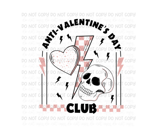 Anti Valentines Day Club-Ready to Press Transfer