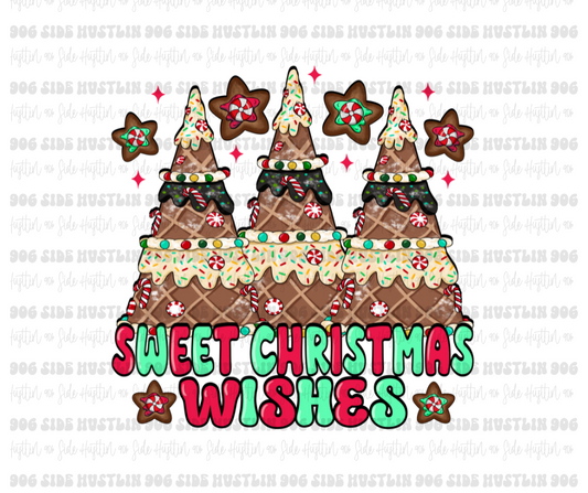 Sweet Christmas Wishes-Ready to Press Transfer