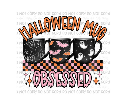 Halloween Mug Obsessed-Ready to Press Transfer