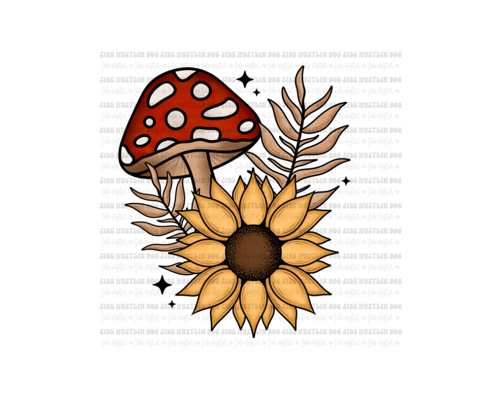 Shroom-Ready to Press Transfer