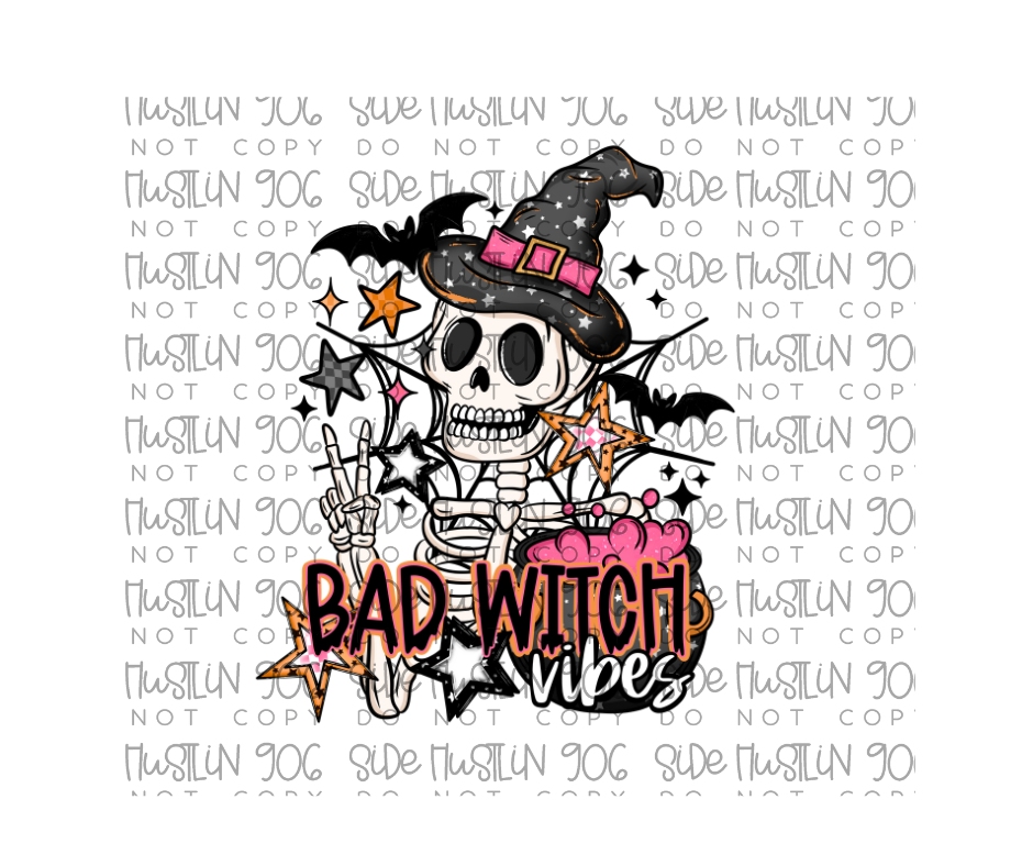 Bad Witch Vibes-Ready to Press Transfer