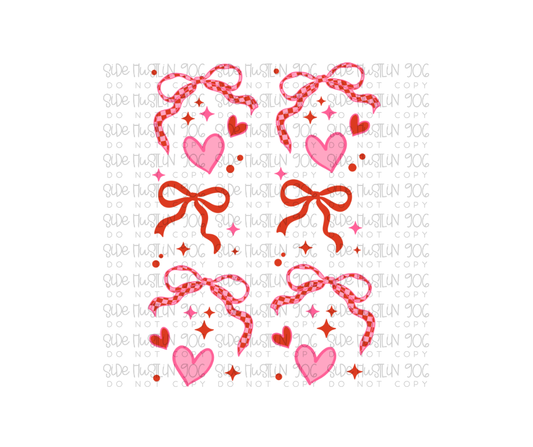 Sweetheart Bow Sleeve-Ready to Press Transfer
