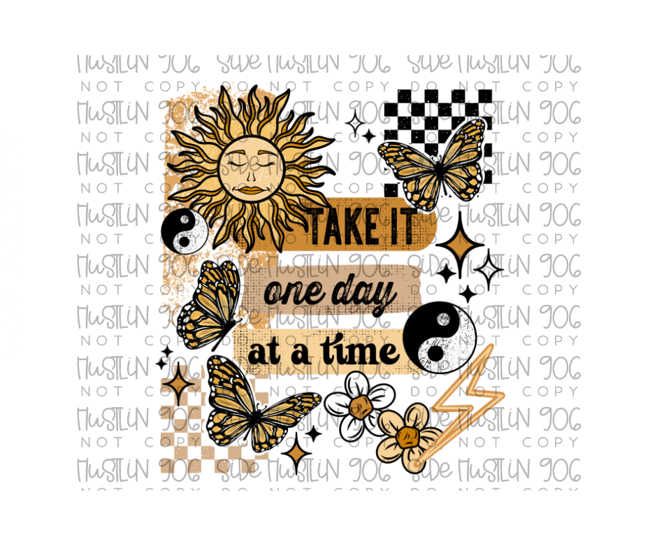 One Day at a Time-Ready to Press Transfer