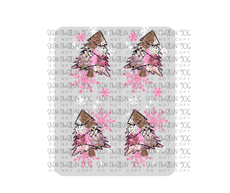 Freezing Season Sleeve White Accents-Ready to Press Transfer