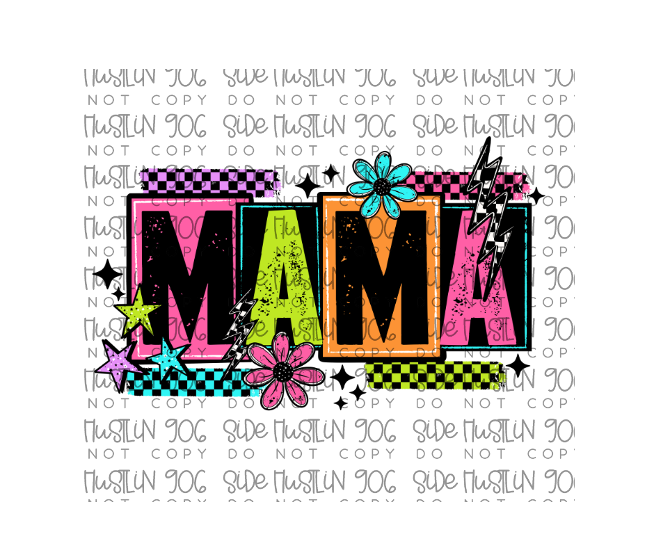 Mama Rainbow-Ready to Press Transfer